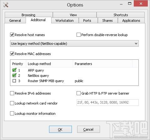 Netscan,Scanner,嗅探器,局域网IP扫描