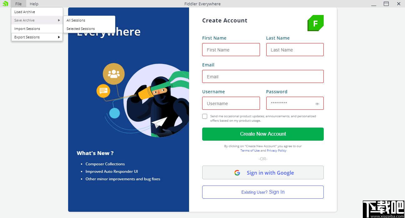 Fiddler Everywhere下载,网络调试,网络检测