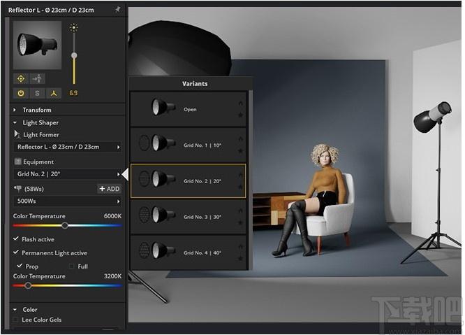 set.a.light 3D STUDIO Edition下载,摄影工作室模拟工具,图像处理