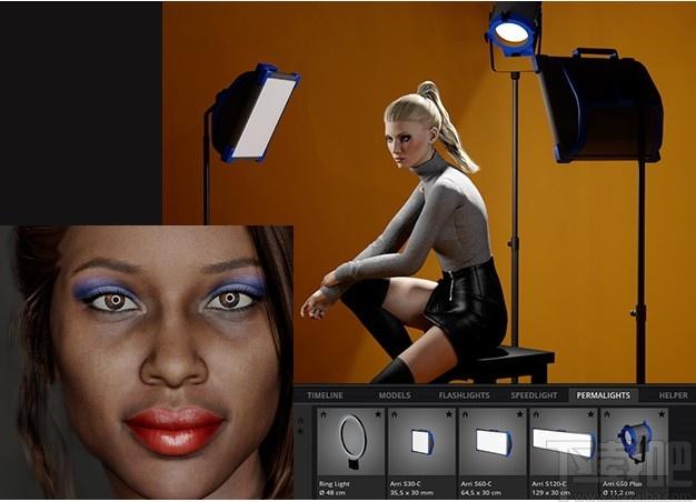 set.a.light 3D STUDIO Edition下载,摄影工作室模拟工具,图像处理