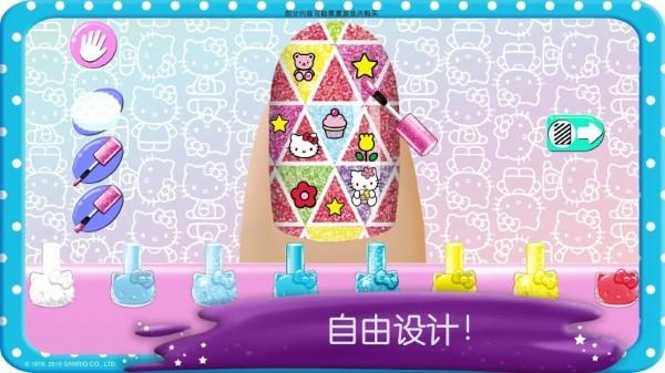 hellokitty美甲沙龙游戏下载,hellokitty美甲沙龙,美甲游戏,卡通游戏